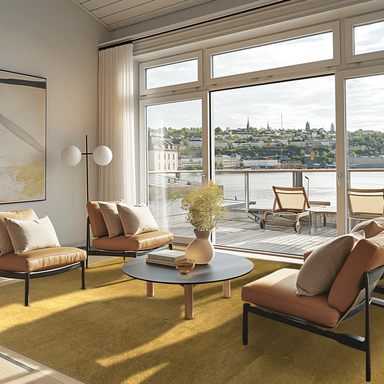 Koberec Wilton - Saranda (zlatý)