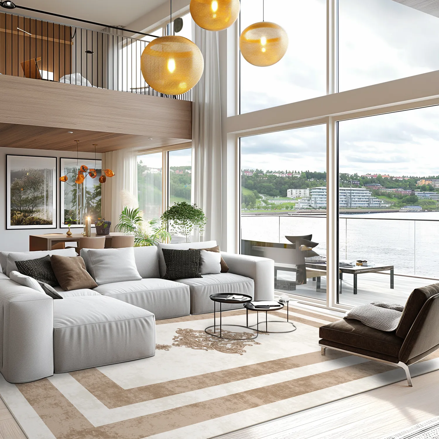 Koberec Wilton - Soros (béžový/biely)