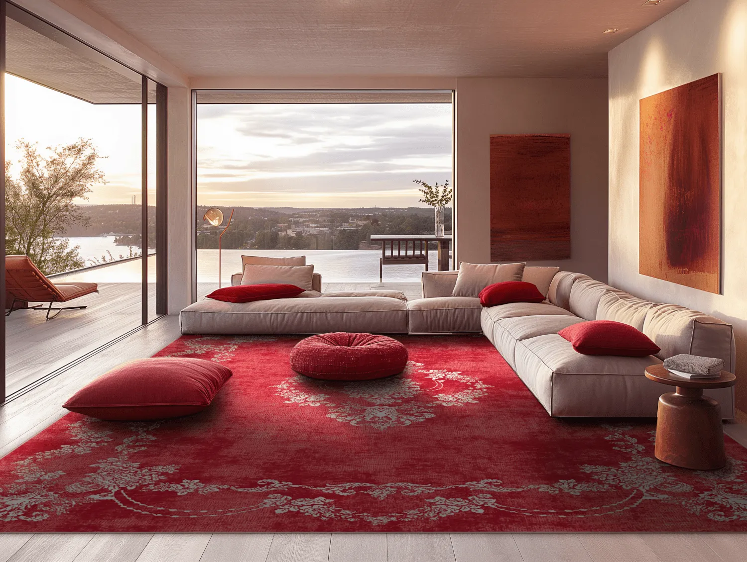 Koberec Wilton - Taknis (čerešňový)