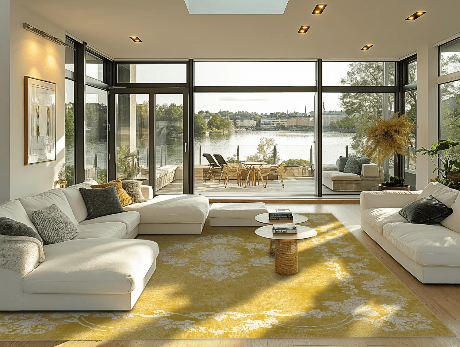 Koberec Wilton - Taknis (žltá)