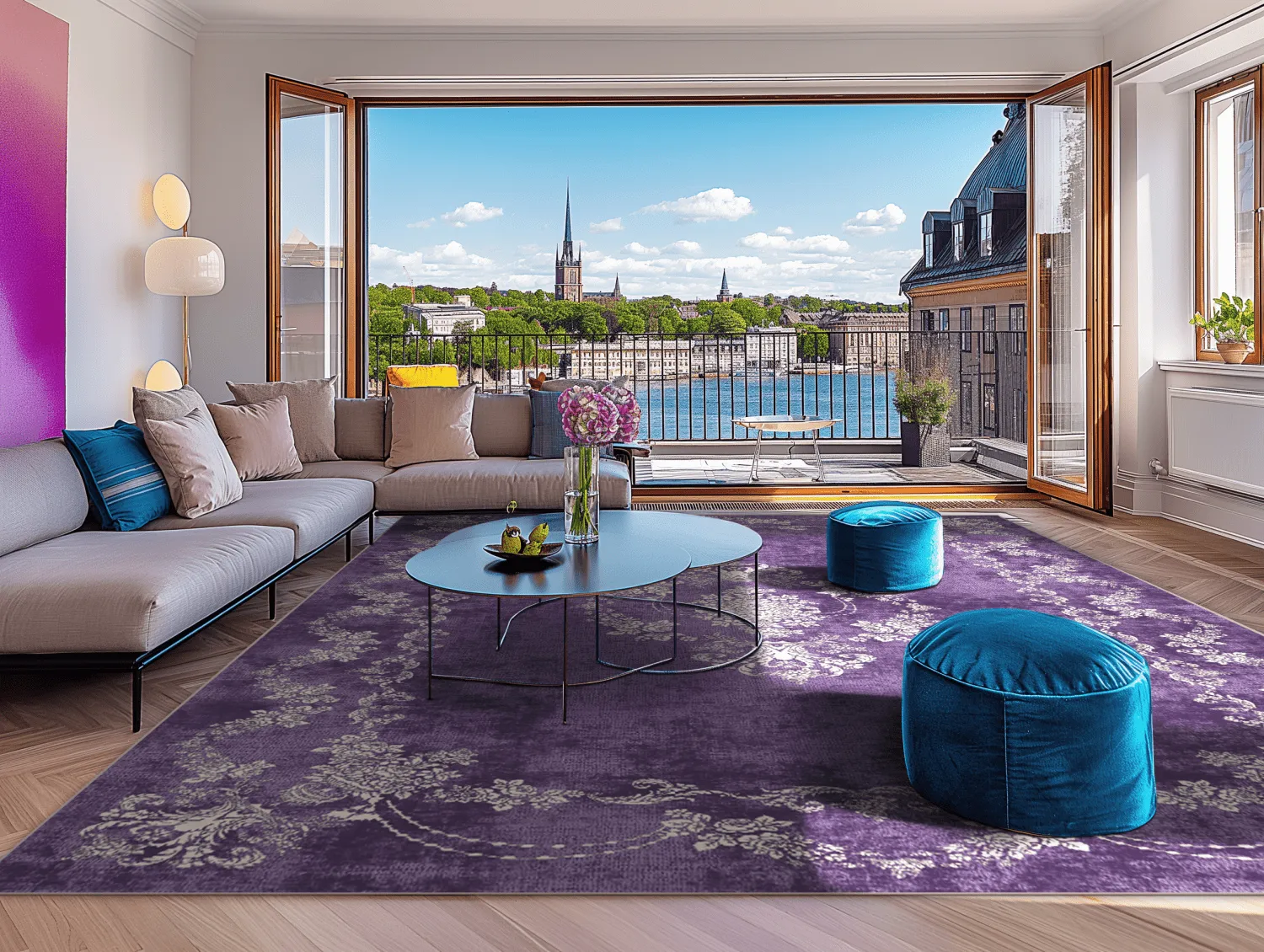 Koberec Wilton - Taknis (fialový)