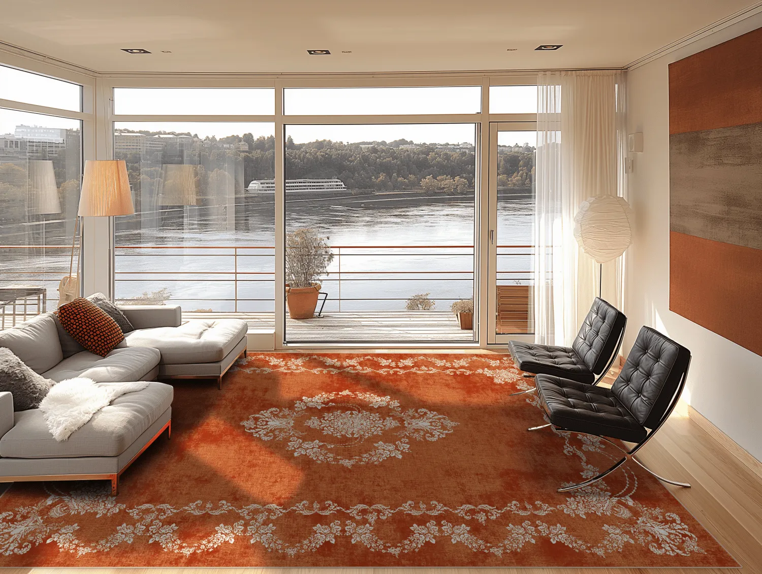 Koberec Wilton - Taknis (terracota)