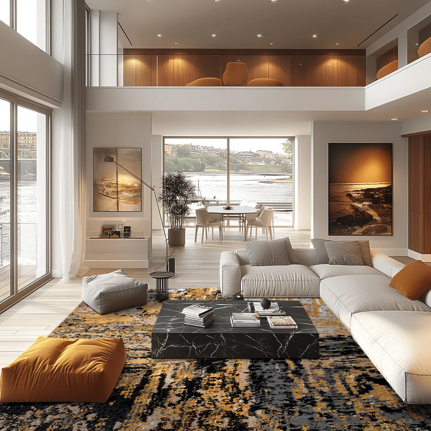 Koberec Wilton - Tizzano (zlatý/multicolor)