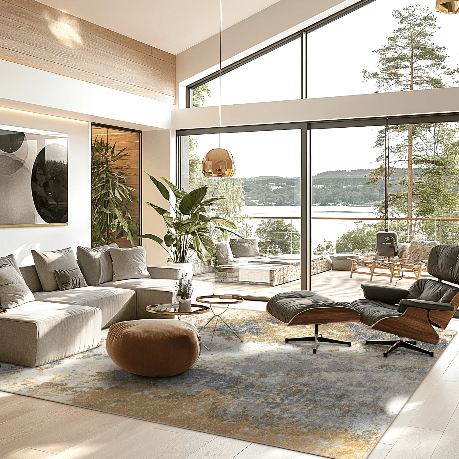 Wilton koberec - Travale (šedá/multikolórová)