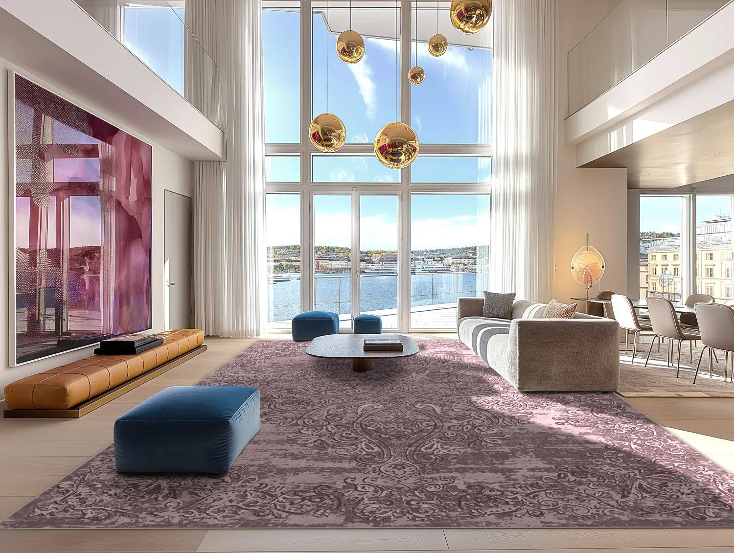 Koberec Wilton - Valenza (ružový)