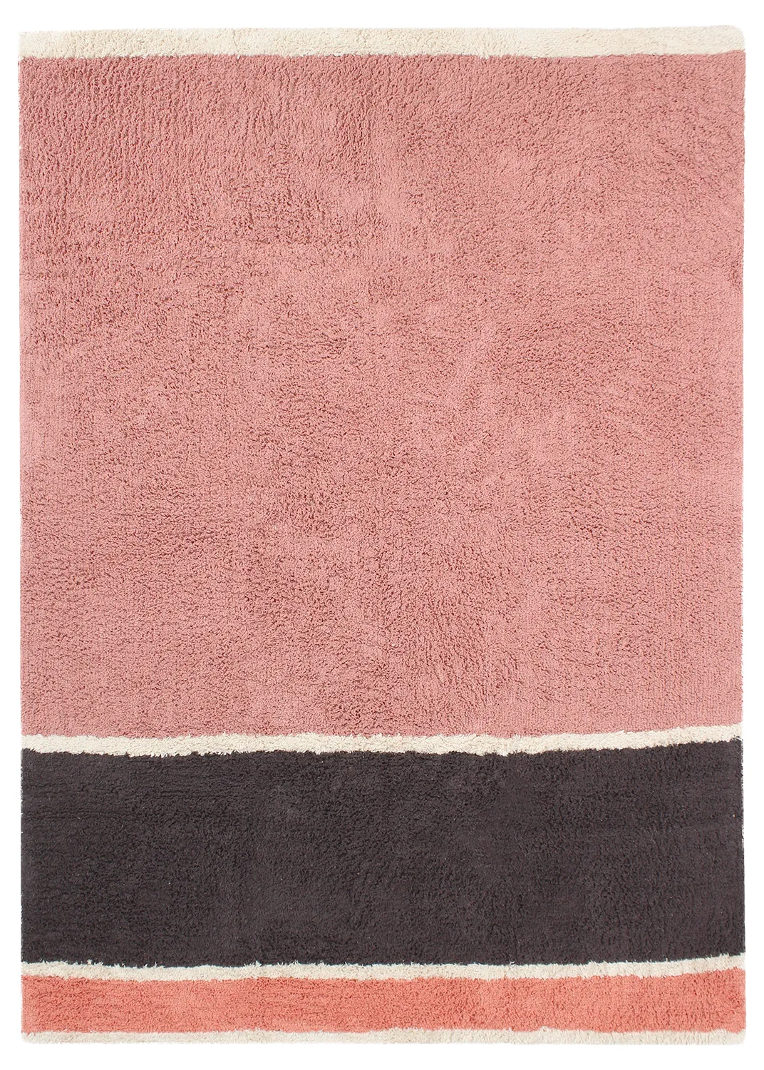 Koberec s dlhým vlasom - Vinci Natural Cotton Shaggy (ružový)
