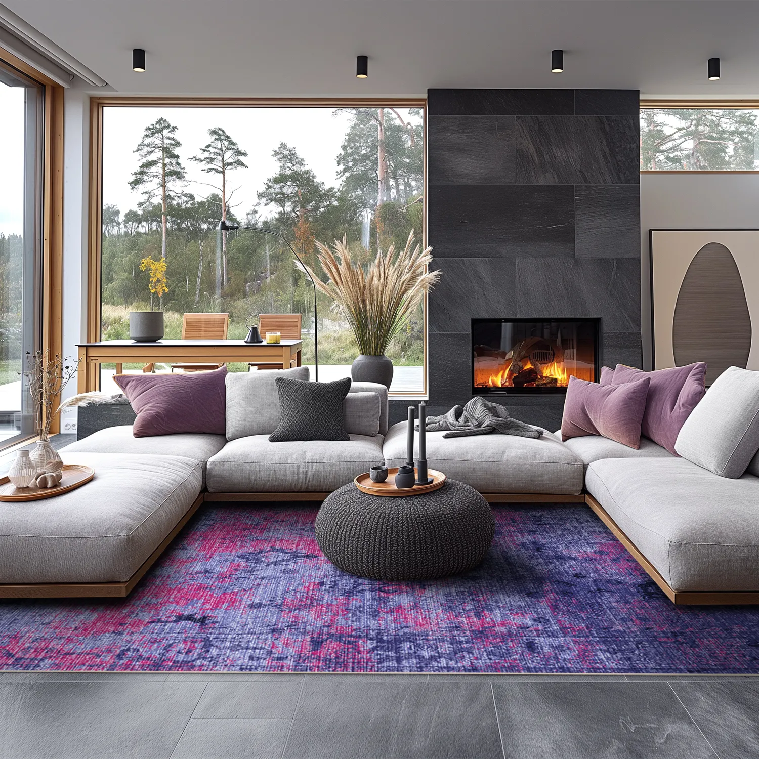 Koberec Wilton - Violetta (fialová)