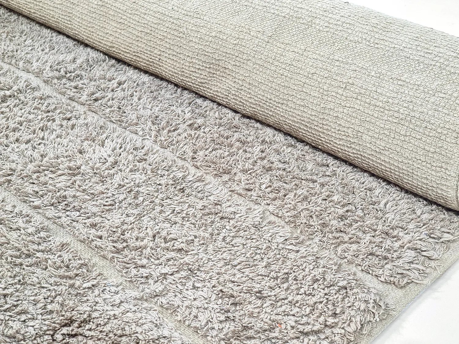 Koberce s dlhým vlasom - Willow Natural Cotton Shaggy (greige)