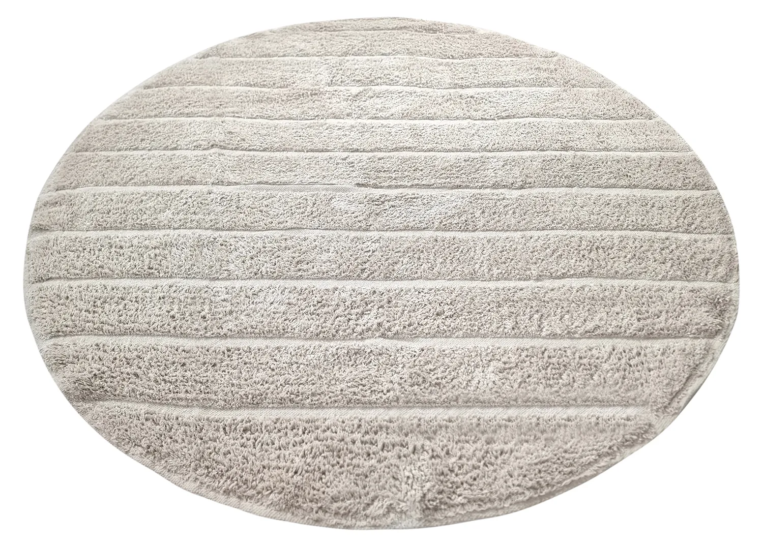 Kolo koberce - Willow Natural Cotton Shaggy (greige)