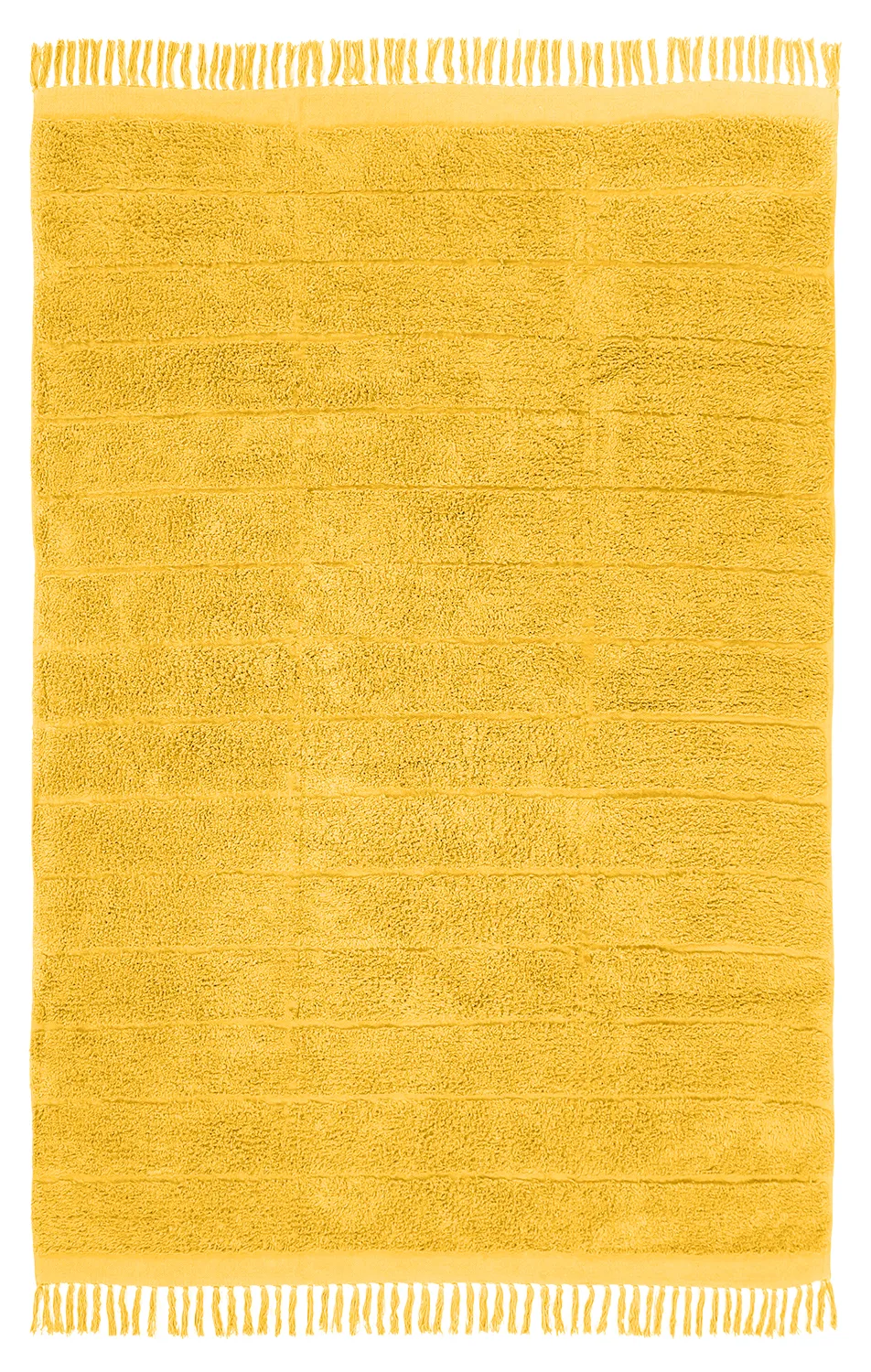 Koberce s dlhým vlasom - Willow Natural Cotton Shaggy (žltý)