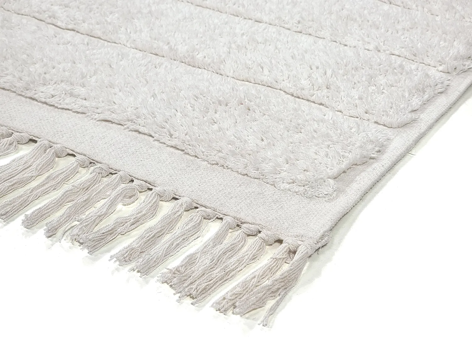 Koberce s dlhým vlasom - Willow Natural Cotton Shaggy (offwhite)