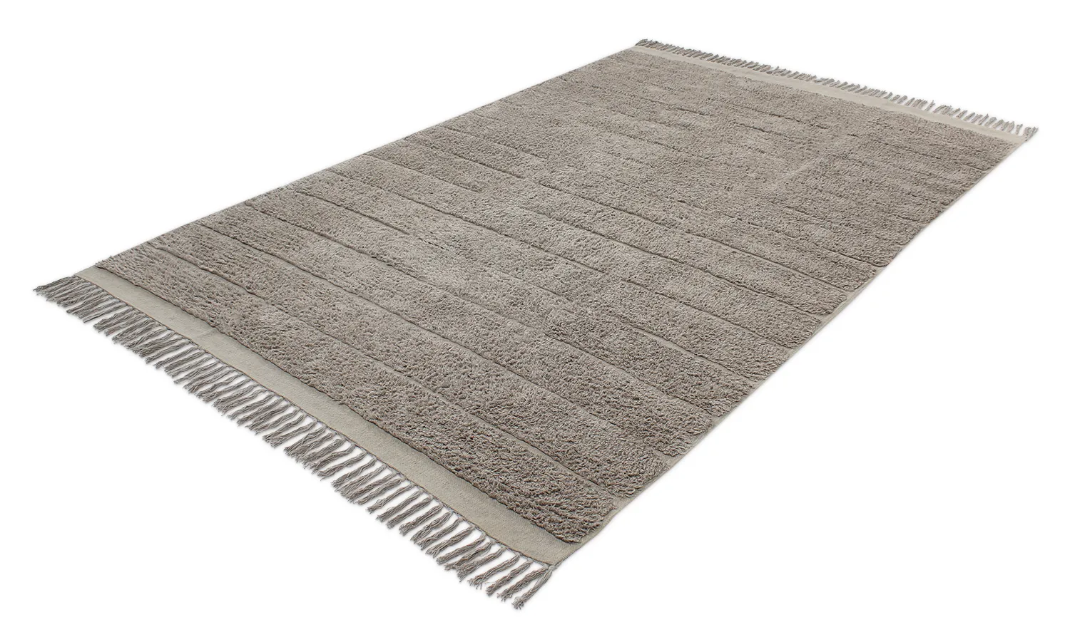 Koberce s dlhým vlasom - Willow Natural Cotton Shaggy (taupe)