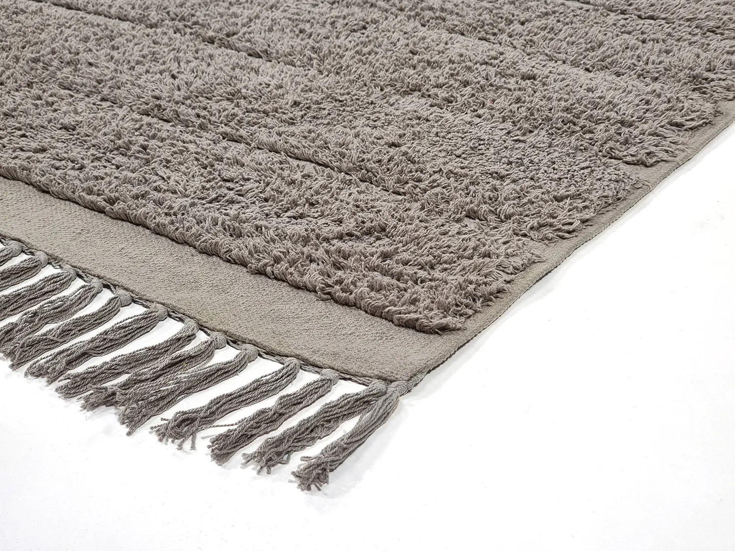 Koberce s dlhým vlasom - Willow Natural Cotton Shaggy (taupe)