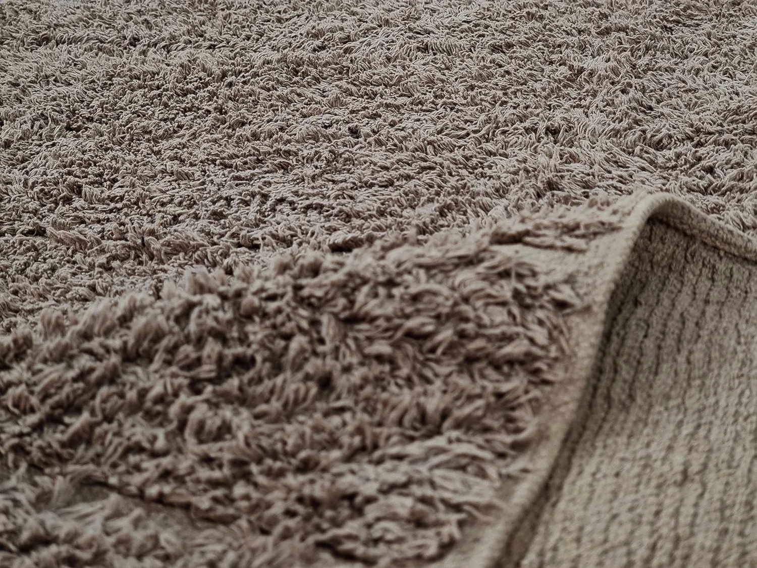 Koberce s dlhým vlasom - Willow Natural Cotton Shaggy (taupe)