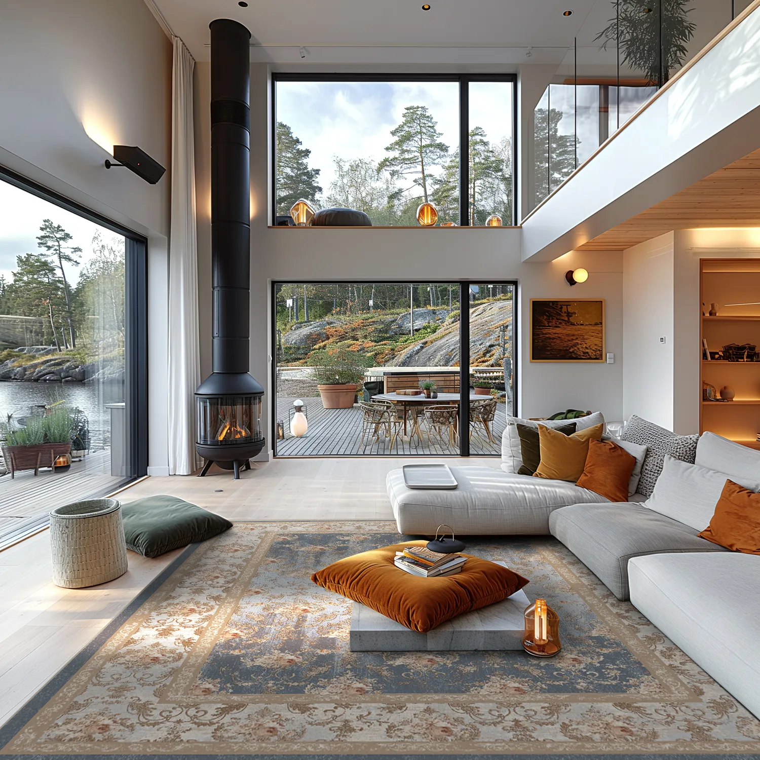 Koberec Wilton - Zafer (šedý/béžový)