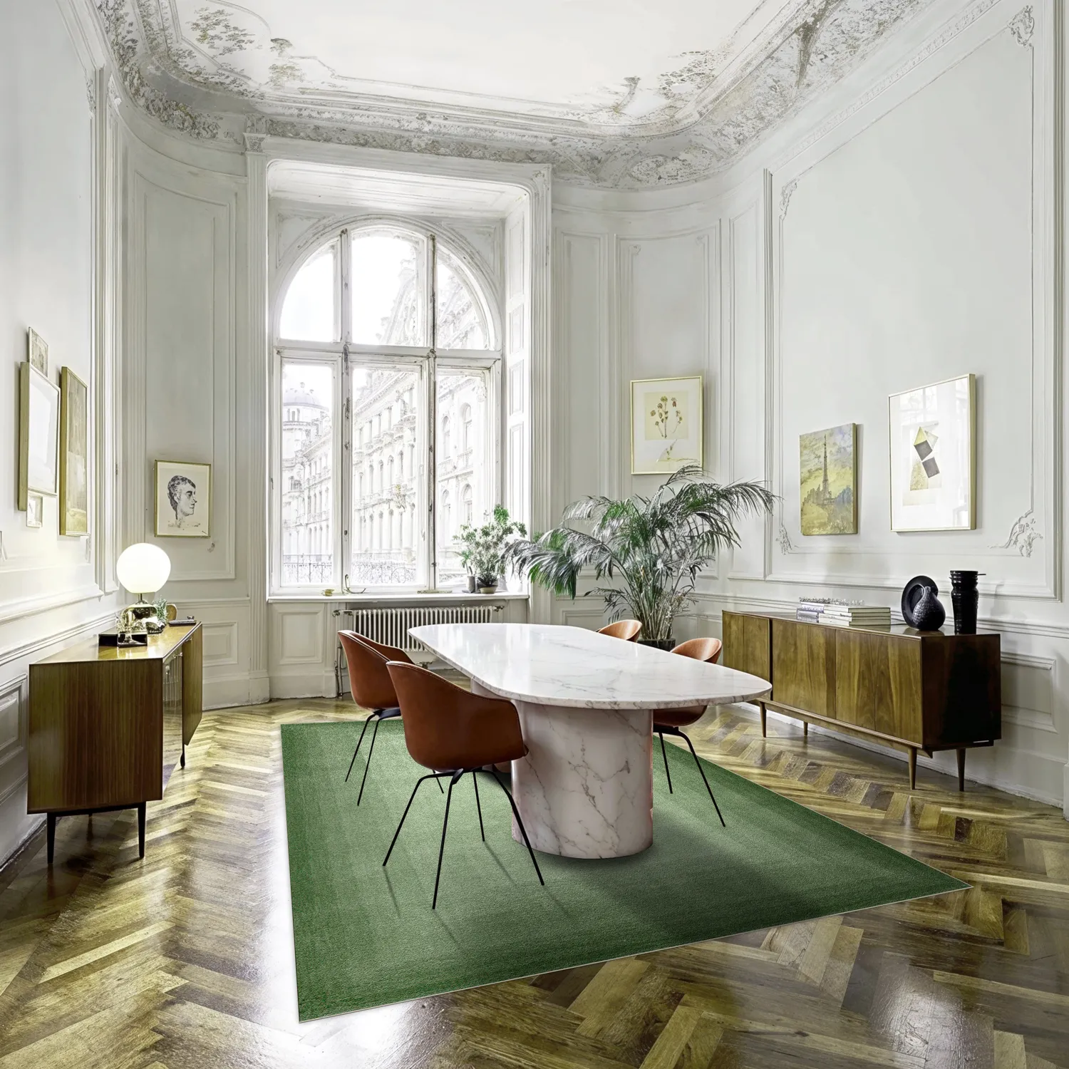 Koberec Wilton - Zina (zelený)