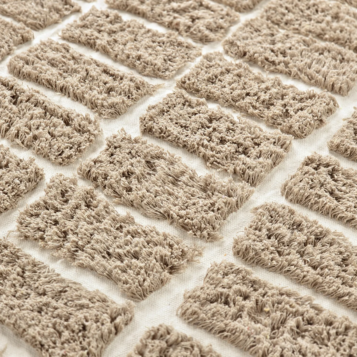 Koberec s dlhým vlasom - Zola Natural Cotton Shaggy (béžový)