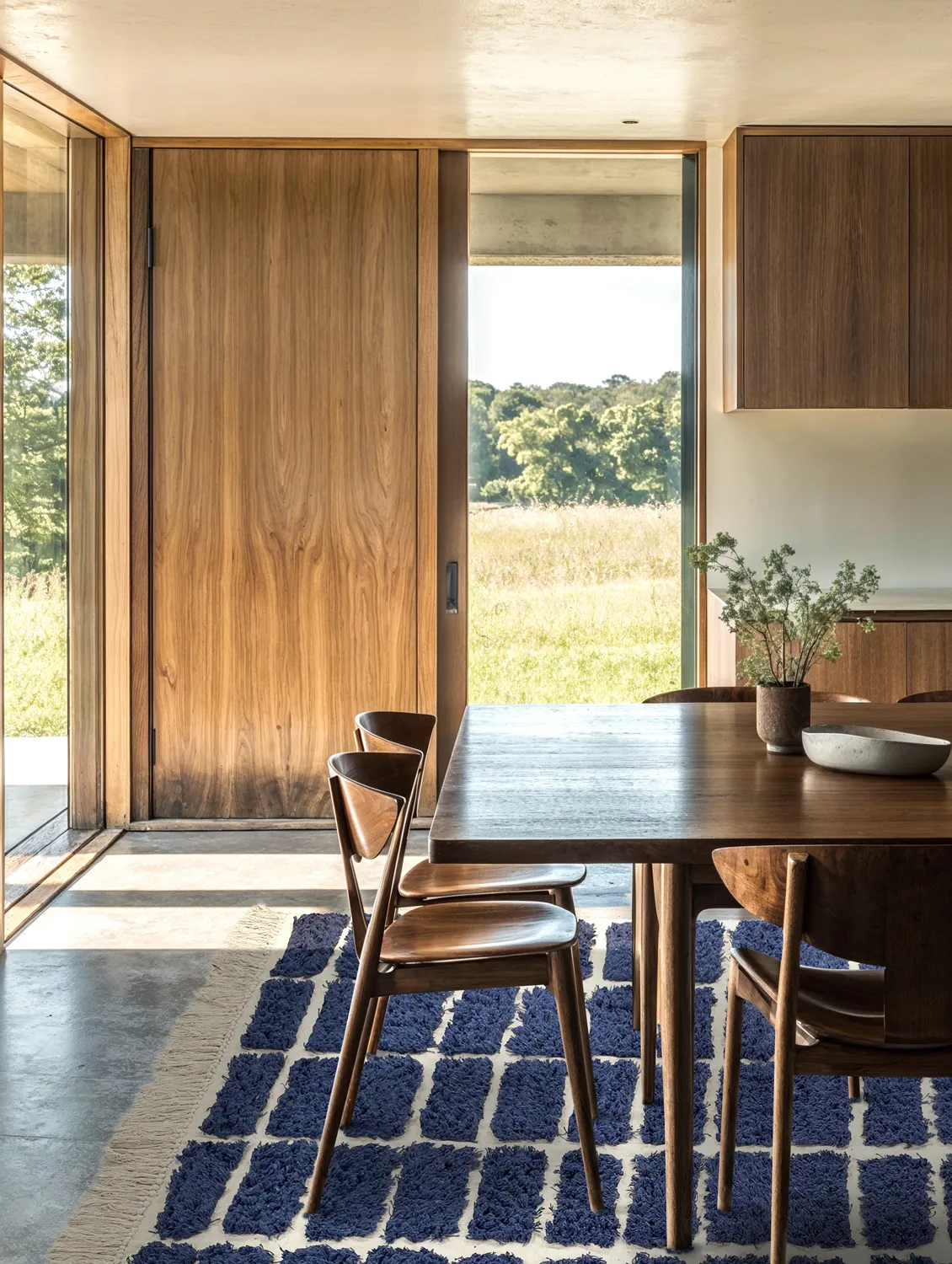 Koberce s dlhým vlasom - Zola Natural Cotton Shaggy (modrá)