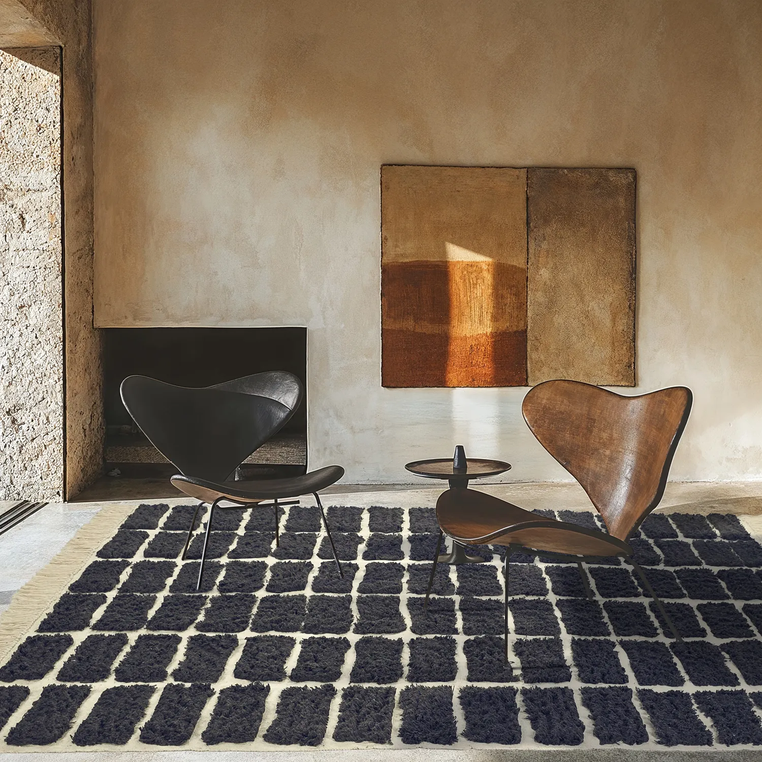 Koberce s dlhým vlasom - Zola Natural Cotton Shaggy (tmavošedá)