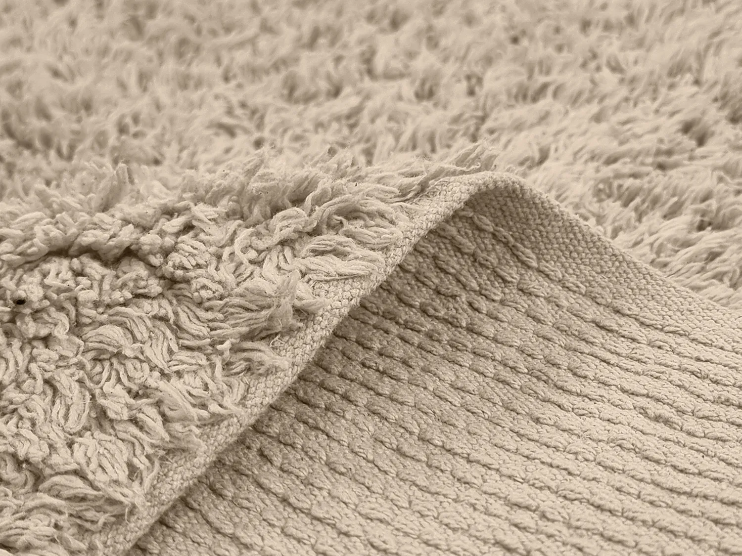 Koberce s dlhým vlasom - Alba Natural Cotton Shaggy (béžová)