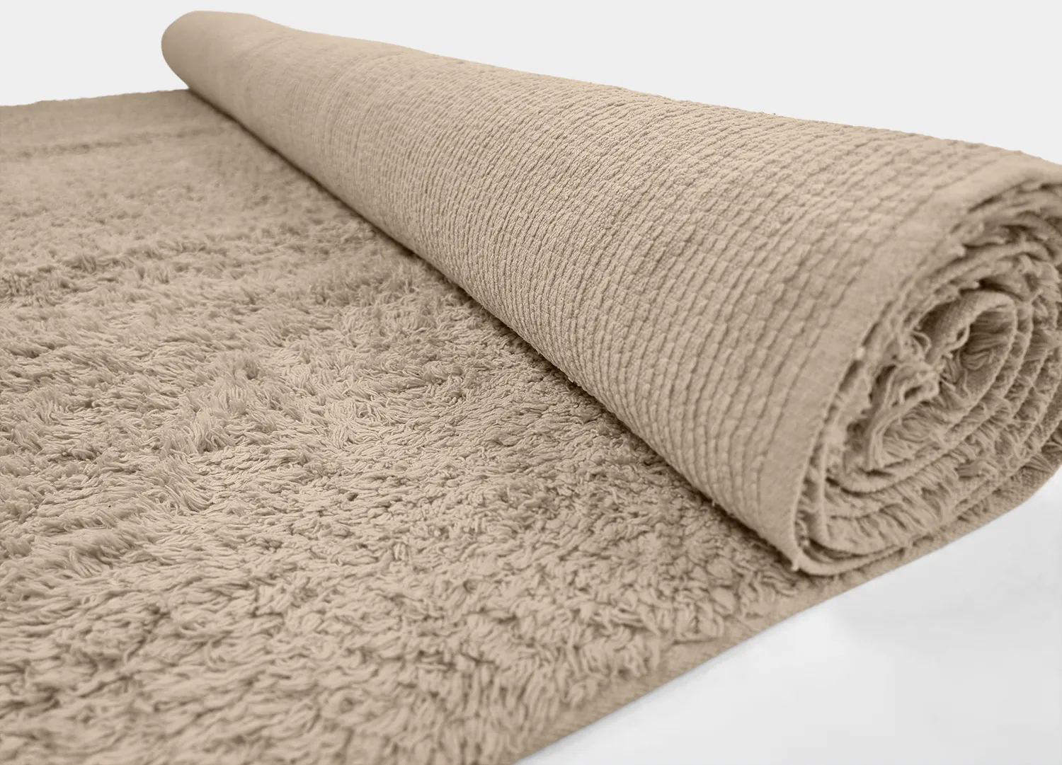 Koberce s dlhým vlasom - Alba Natural Cotton Shaggy (béžová)