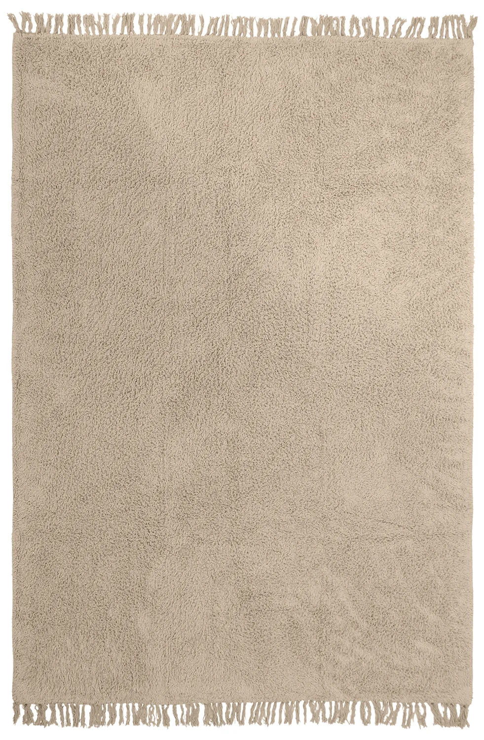 Koberce s dlhým vlasom - Alba Natural Cotton Shaggy (béžová)