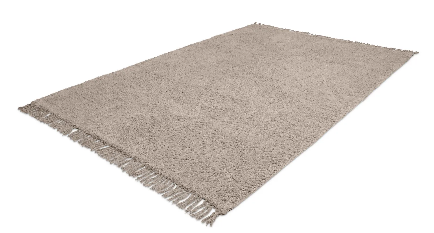 Koberce s dlhým vlasom - Alba Natural Cotton Shaggy (taupe)