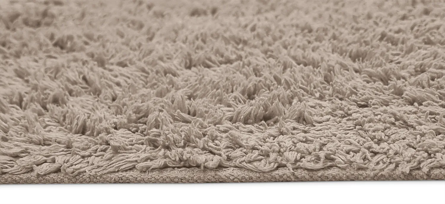Koberce s dlhým vlasom - Alba Natural Cotton Shaggy (taupe)