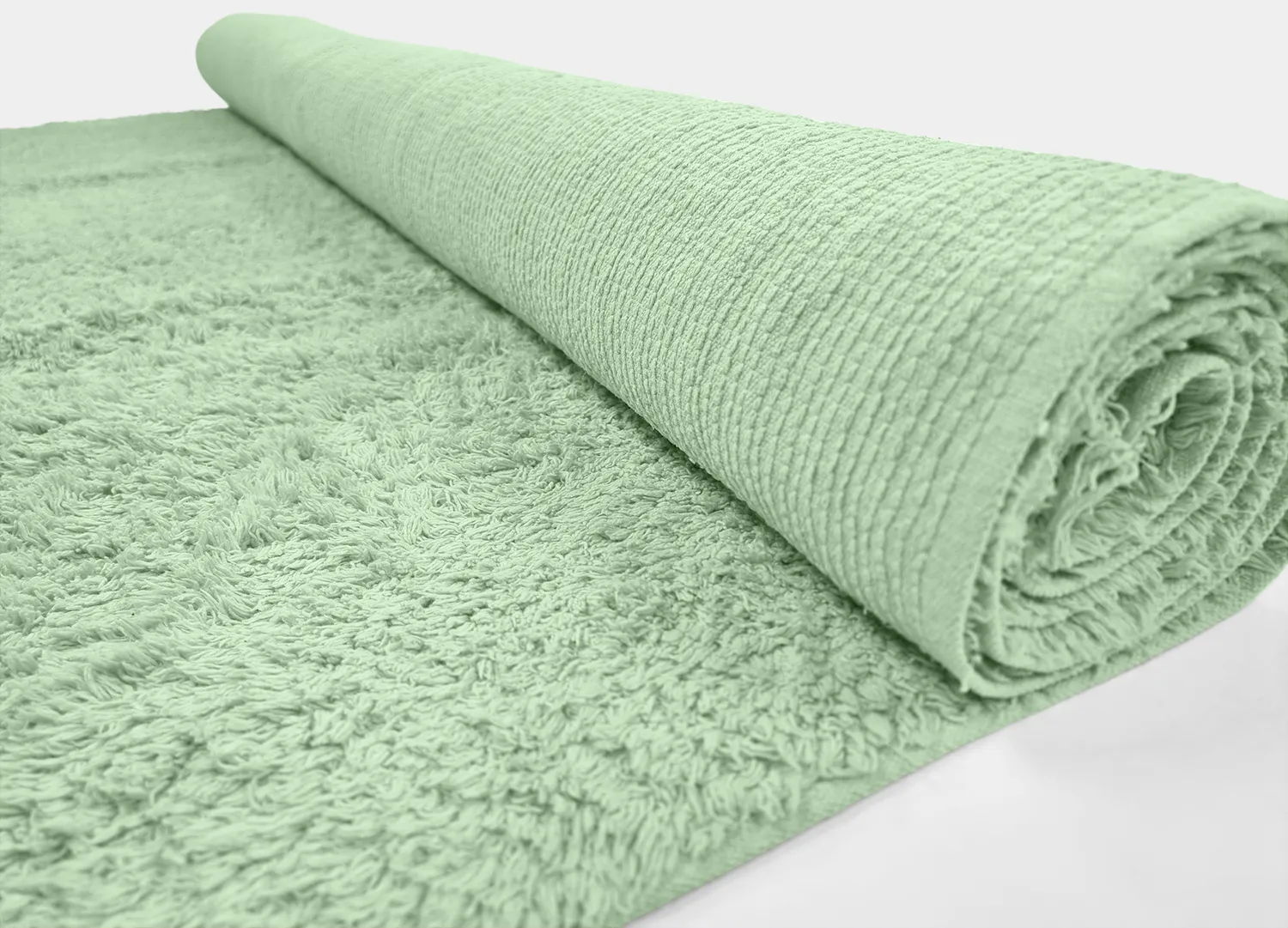 Koberce s dlhým vlasom - Alba Natural Cotton Shaggy (svetlozelená)