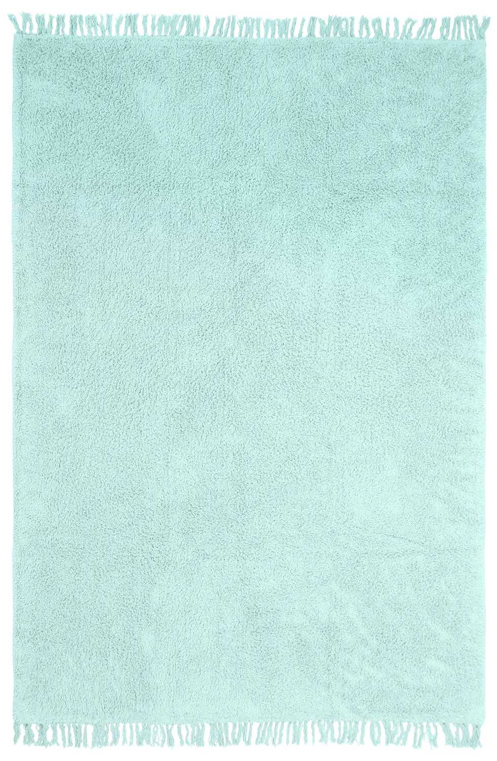 Koberce s dlhým vlasom - Alba Natural Cotton Shaggy (tyrkysová)