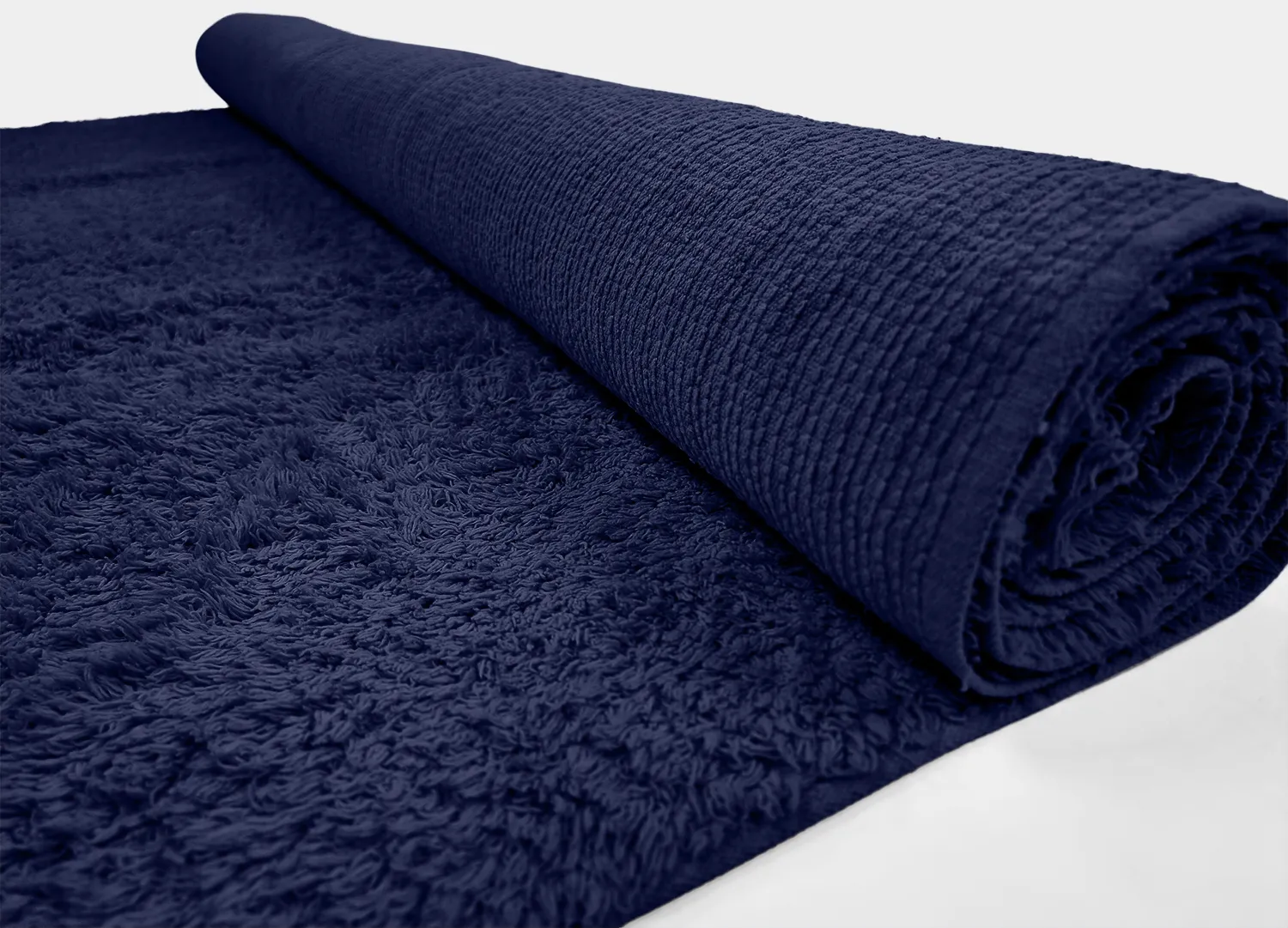 Koberce s dlhým vlasom - Alba Natural Cotton Shaggy (tmavomodrá)
