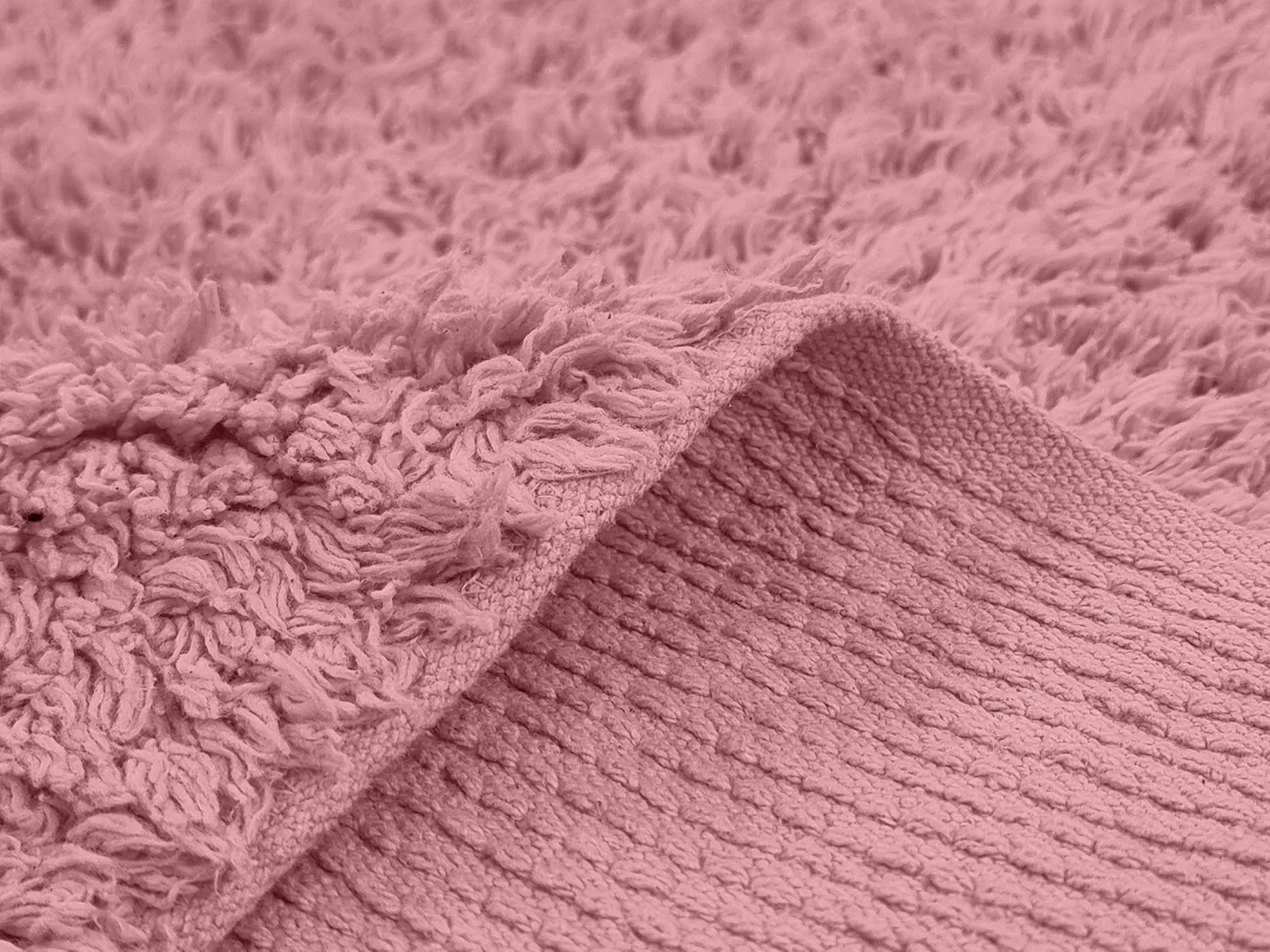 Koberce s dlhým vlasom - Alba Natural Cotton Shaggy (ružová)