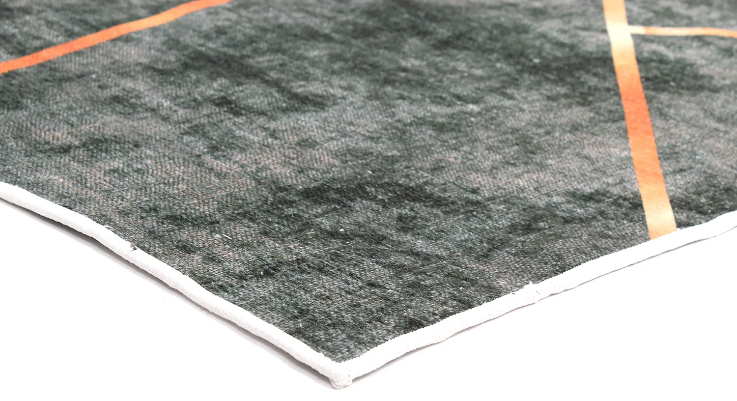 Koberec Wilton - Bellizzi (zelená/oranžová)