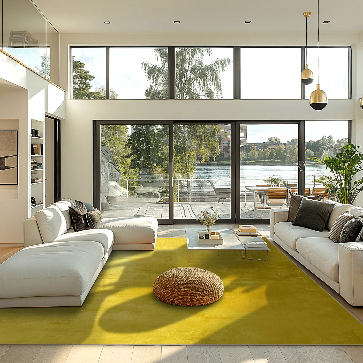 Koberec Wilton - Artena (žltý)