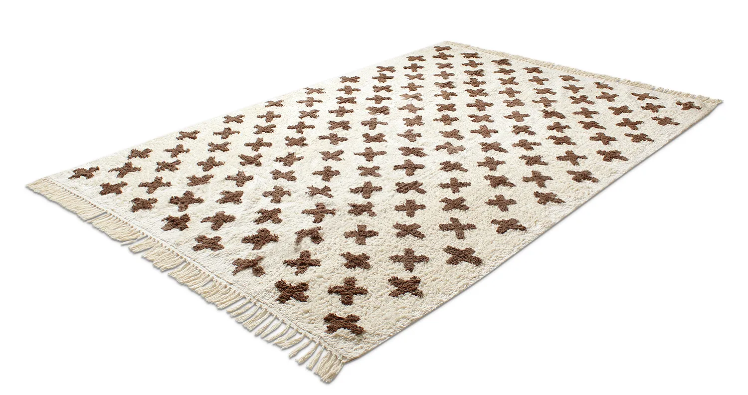 Koberce s dlhým vlasom - Chesley Natural Cotton Shaggy (béžová)