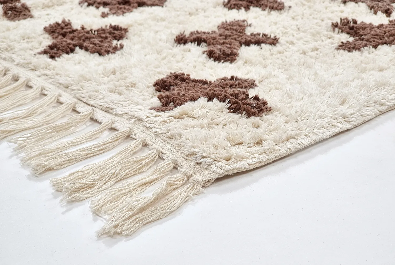 Koberce s dlhým vlasom - Chesley Natural Cotton Shaggy (béžová)