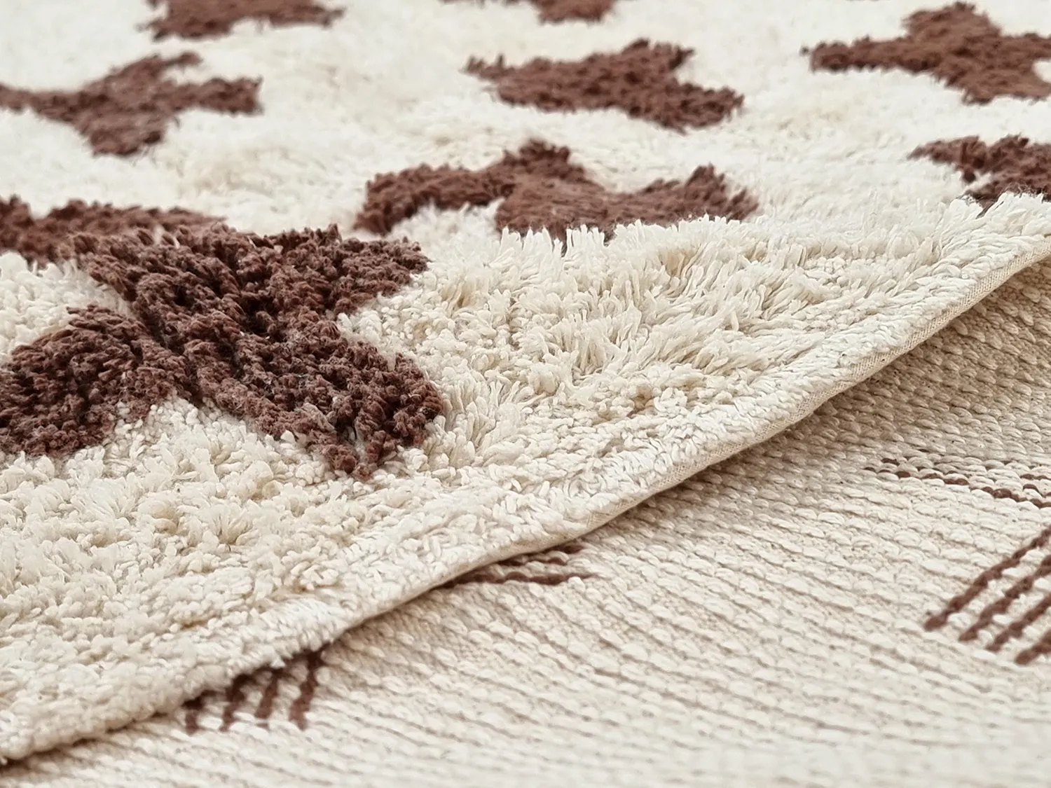 Koberce s dlhým vlasom - Chesley Natural Cotton Shaggy (béžová)