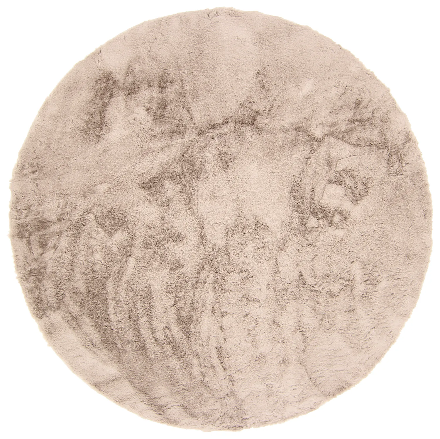 Kruhové koberce - Cloud Super Soft (taupe)