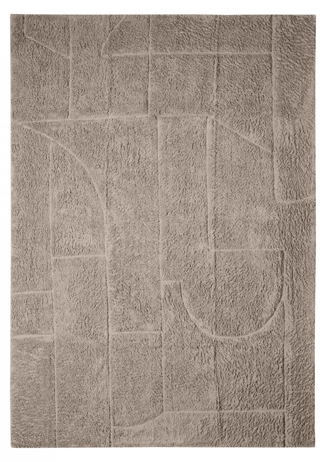 Koberce s dlhým vlasom - Cremona Natural Cotton Shaggy (taupe)