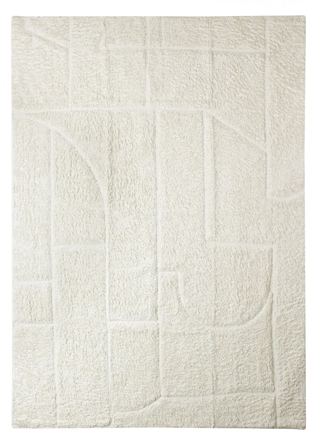 Koberce s dlhým vlasom - Cremona Natural Cotton Shaggy (offwhite)