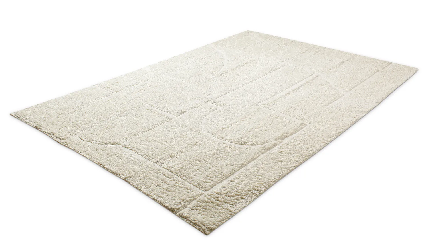 Koberce s dlhým vlasom - Cremona Natural Cotton Shaggy (offwhite)