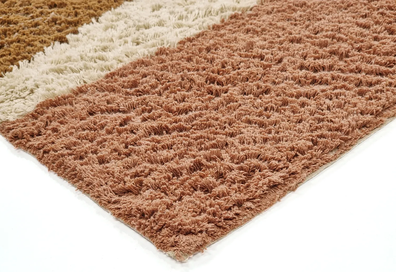 Koberce s dlhým vlasom - Donostia Natural Cotton Shaggy (multi)