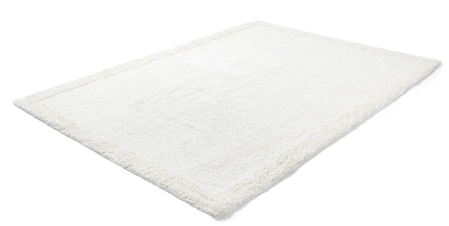 Koberec s dlhým vlasom - Ebba Natural Cotton Shaggy (offwhite)