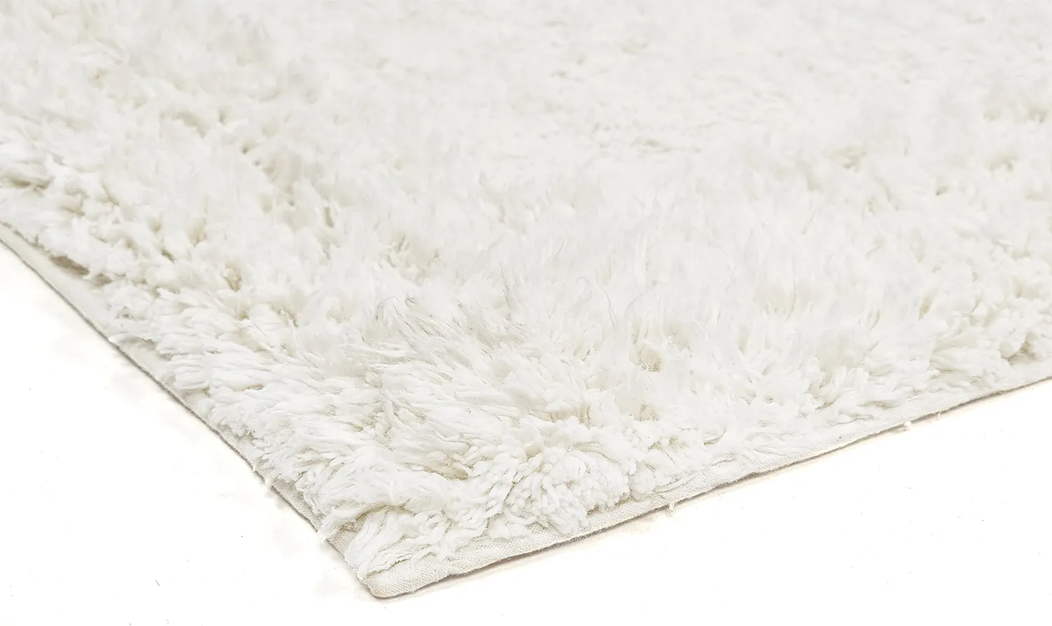 Koberec s dlhým vlasom - Ebba Natural Cotton Shaggy (offwhite)