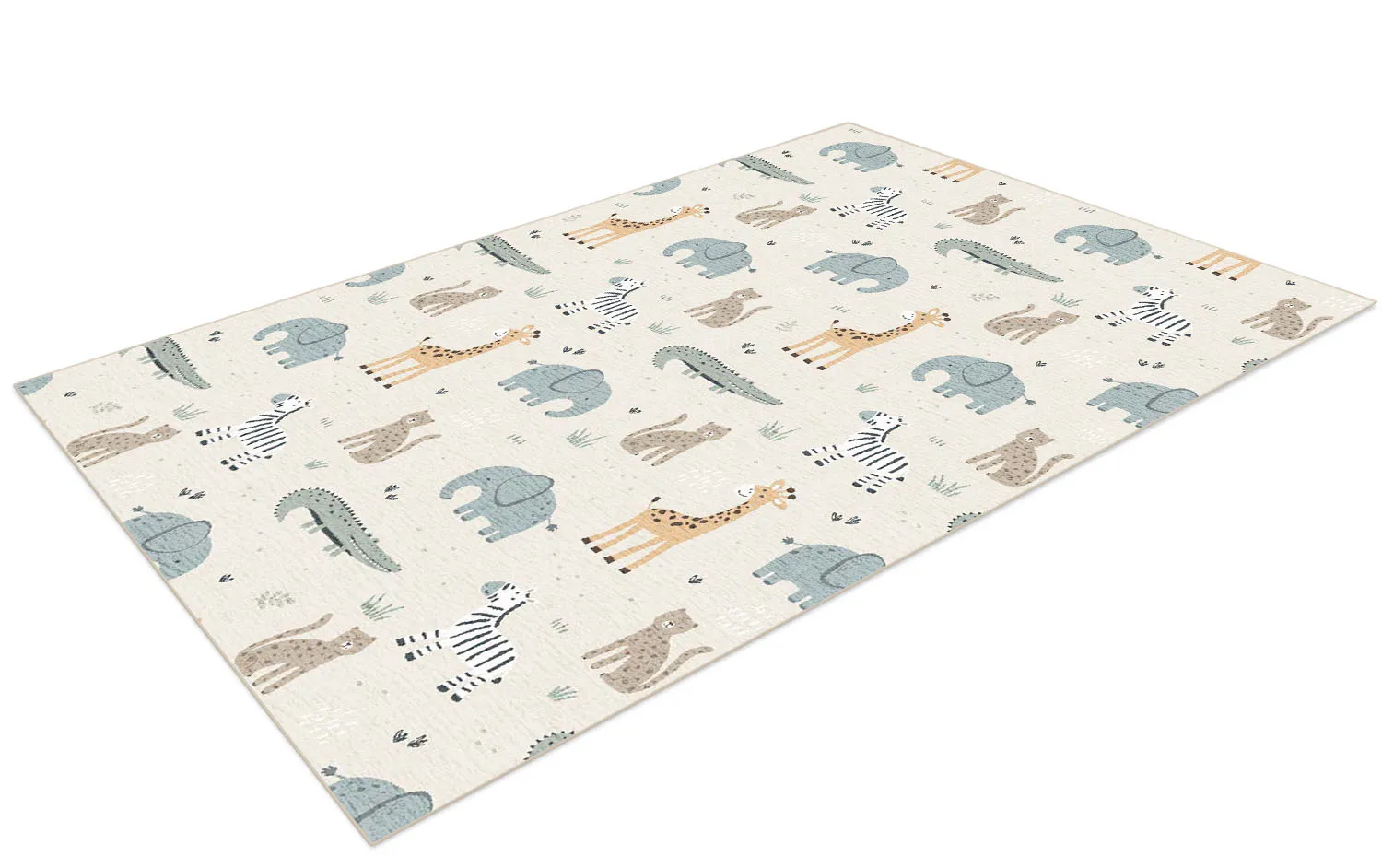 Detský koberec - Safari Friends (viacfarebný)