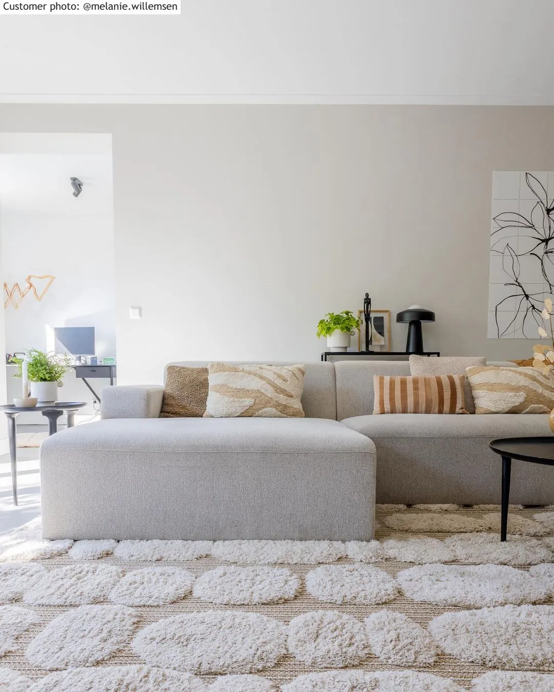 Koberce s dlhým vlasom - Fondi (béžová)