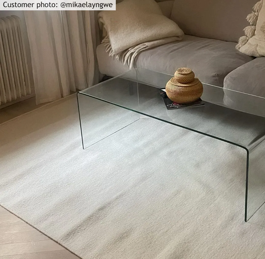 Vlnený koberec - Hamilton (biely)