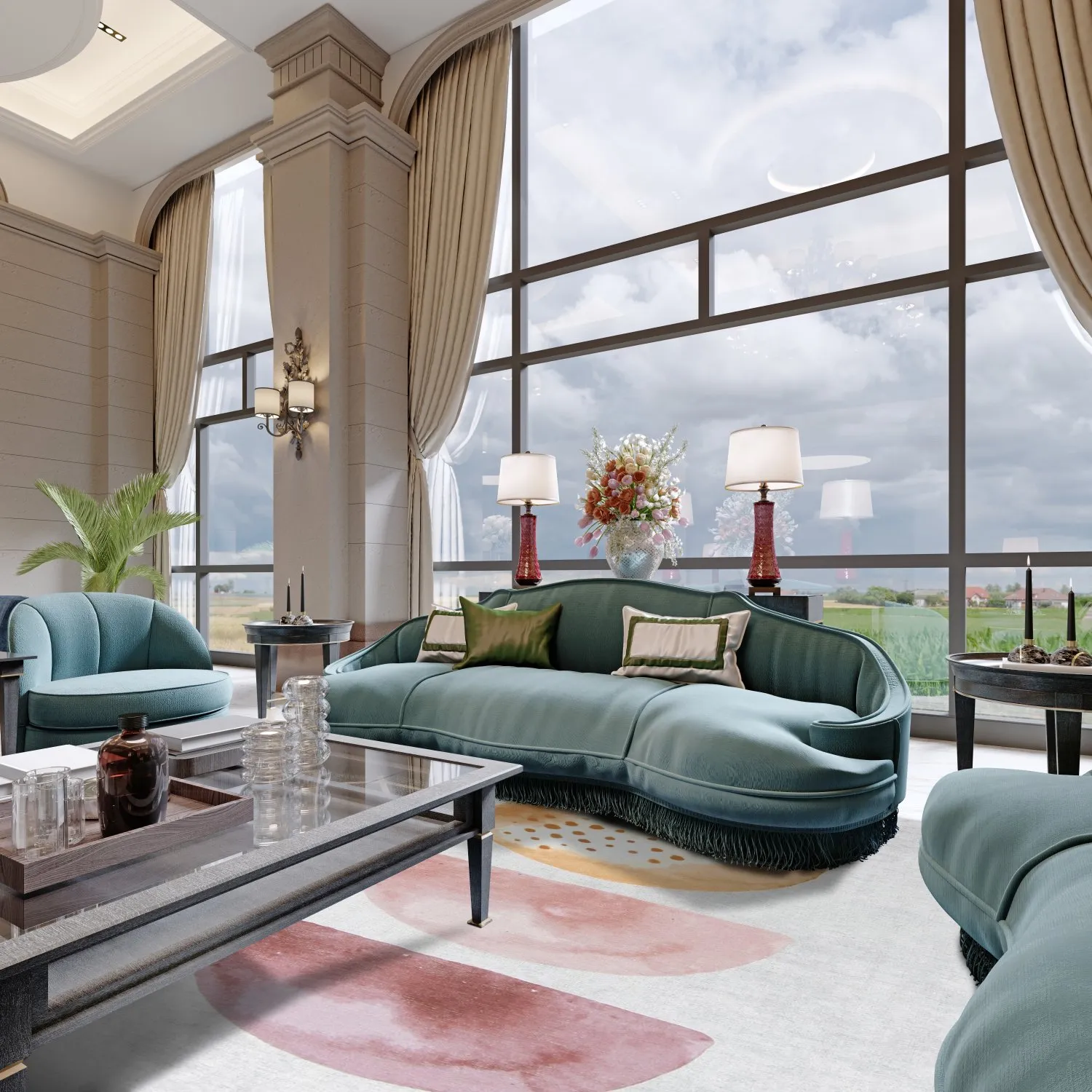 Koberec Wilton - Brionne (viacfarebný)