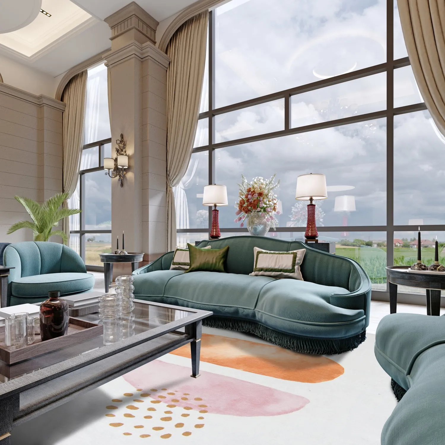 Koberec Wilton - Milly (viacfarebný)