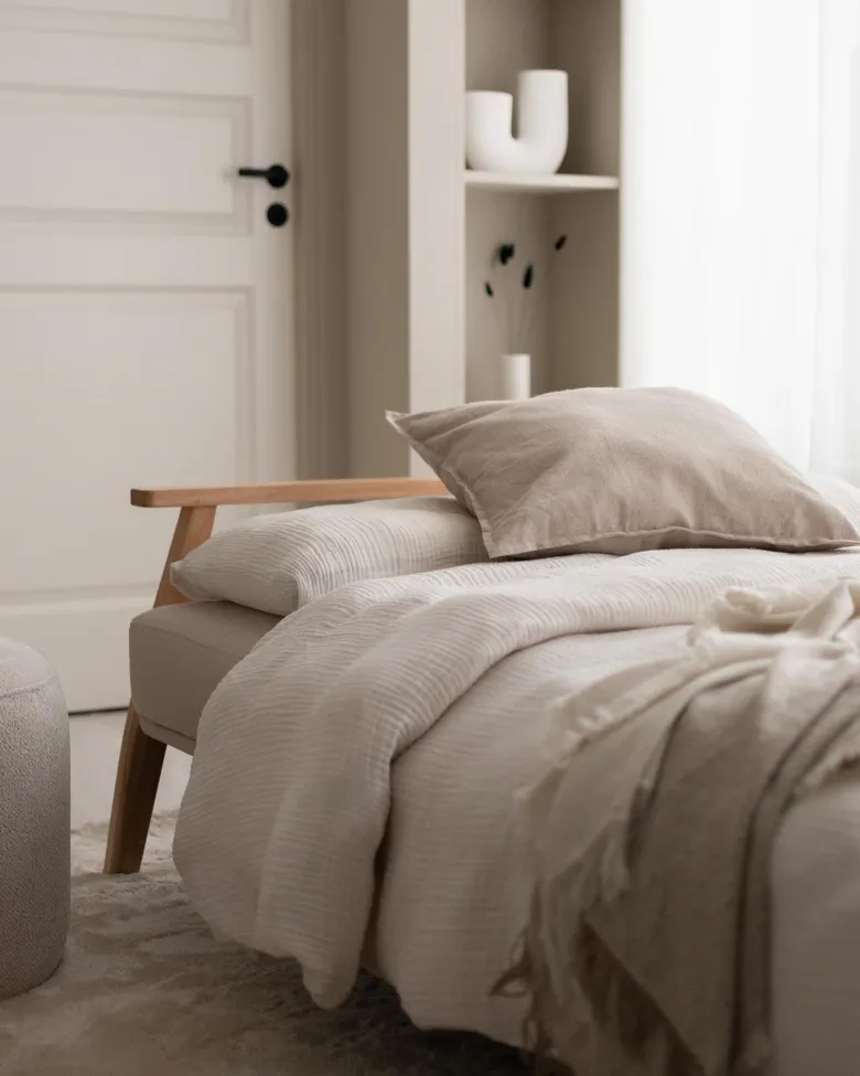 Bäddsoffa - Klippan (beige)